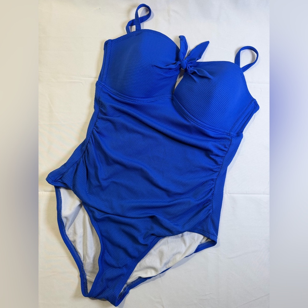 Women's Kona Sol Blue One-Piece Swimsuit- Size M